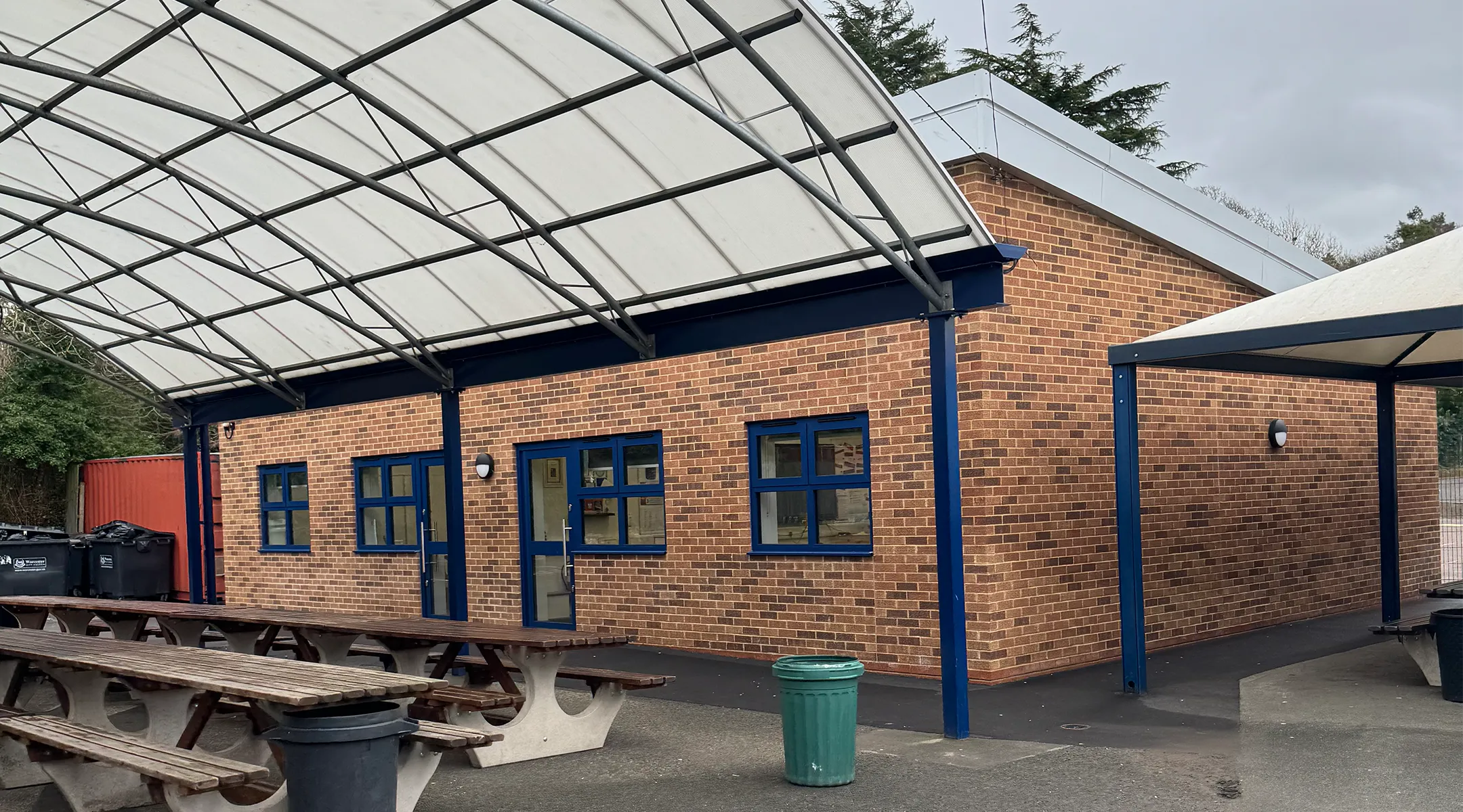 New teaching and sports facility extension block
